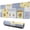 Pioneer Flower Floral-2, variant on Long Mouse Pads for Desk,Pioneer Flower Floral Print Pattern Desk Mats on Top Of Desks, Desk Mouse Pad Extra Large with 3mm Non-Slip Base and Stitched Edge for Gaming,Office,Work,Home 31.5"x11.8"