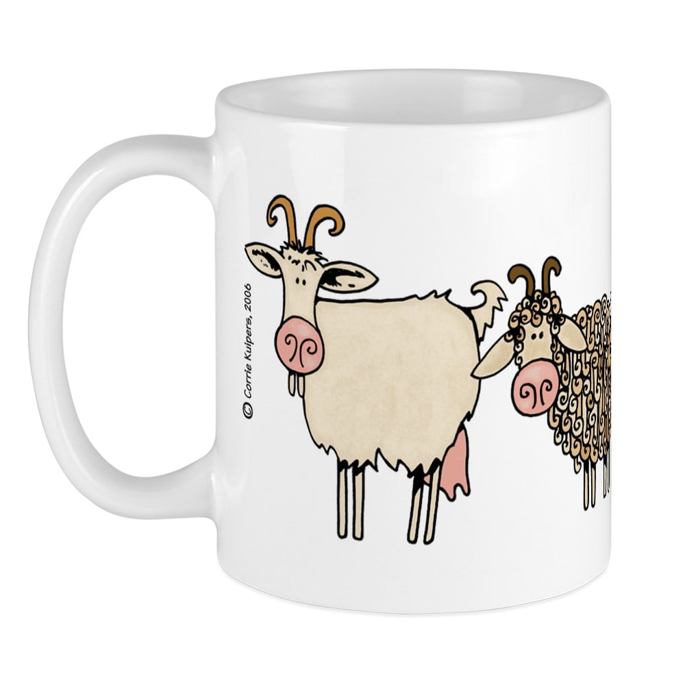 CafePress Goat Parade Mug Unique Coffee Mug, Coffee Cup CafePress