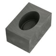 thumbnail image 1 of Harhinhe-Molde de grafito resistente a altas temperaturas, moldes de fundición en forma de lingote de 3x4x6cm para fabricación de joyas, 1 of 7