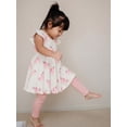 thumbnail image 6 of M+A by Monica + Andy Organic Cotton Short Sleeve Let's Dance Dress + Legging Set, Sizes 12-18M-5T, 6 of 7
