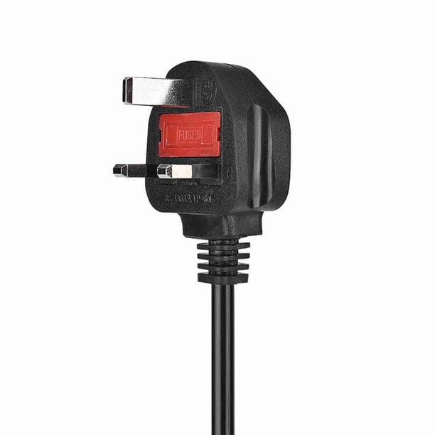Para Cable De Alimentación De Enchufe Macho De 3 Pines De 1,8 Metros Para Aire Acondicionado Refrigerador Cocina