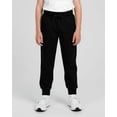 thumbnail image 2 of Real Essentials 3 Pack: Boys' Cotton Fleece Jogger Sweatpants - Active Athletic Youth Pants for Teens with Pockets, 2 of 6