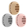 thumbnail image 1 of Soporte para esponja de maquillaje transpirable de 3 piezas, soporte para licuadora de belleza de silicona ultrasuave, estuche de viaje para esponja de maquillaje reutilizable lavable, caqui + rosa +, 1 of 5