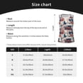 thumbnail image 5 of Daiia Marine Sailing Printed Womens Workout Tops for Women Quick-dry Tank Tops Mesh Yoga Shirts Athletic Running Tank Tops Sleeveless Gym Clothes-X-Large, 5 of 7