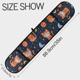 thumbnail image 3 of Dailycode Double Sided Oven Mitt with Loop Heat Resistant Kitchen Long Potholders 7" x 35" Tiger Moon Star, 3 of 6