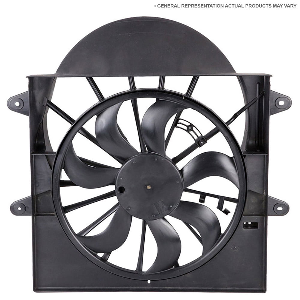 New Engine Cooling Fan Assembly for Accent