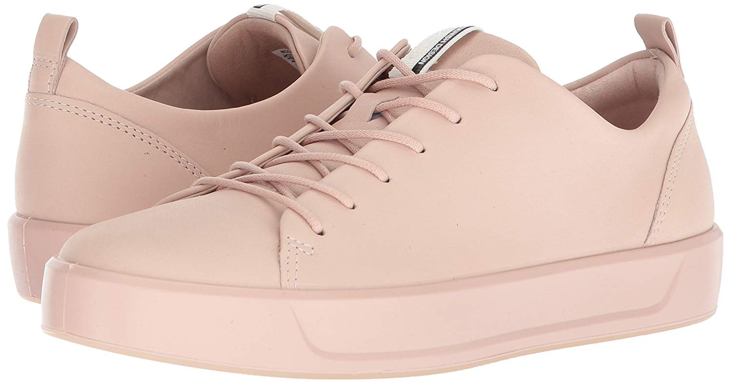 ecco pink sneakers