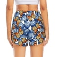 thumbnail image 2 of Rocae Colorful Butterfly1 for Women's Athletic Shorts Quick Dry Workout Hiking Shorts With Pockets for Running, Yoga, Gym, Sports Small, 2 of 9