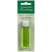 Concerto® Aromatherapy Fresh Cotton Refresher Oil 0.25 fl. oz. Carded Pack