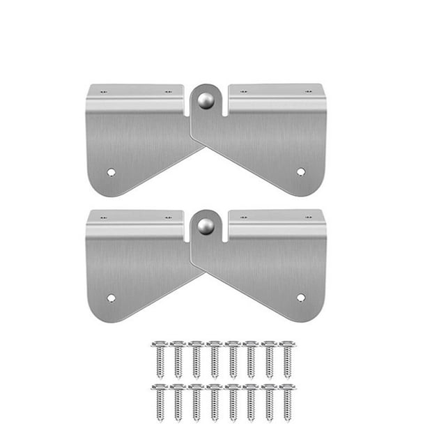 Pompotops 2 Pcs Gutter Extension Hinge, Downspout Extension FlipUp Hinge | Easy DIY Installation On Any Size Rectangle Or Square Downspout Convenient And Save Money Clearance
