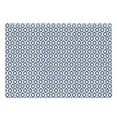 thumbnail image 1 of Ikat Cutting Board, Eastern Ornament in Blue Exotic Art Elements Curves Simple Design Print, Decorative Tempered Glass Cutting and Serving Board, Large Size, Royal Blue and White, by Ambesonne, 1 of 1