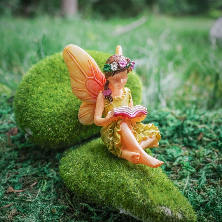 2 Sisters Mini Figurine Fairy Girls Garden Accessory Dollhouse Decor Ornament 2 Sisters Mini Figurine Fairy Girls Garden Accessory Dollhouse Decor Ornament