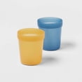thumbnail image 4 of 8oz 6pk Plastic Solid Kids' Tumblers - Pillowfort: Stackable, Dishwasher & Microwave Safe, Ages 3+, 4 of 5