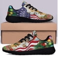 thumbnail image 3 of Golden Retriever ChriStas Admit It ChriStas Would Be Boring Without Me Shoes Sneakers Black Size 10.5, 3 of 7