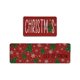 thumbnail image 2 of Tapetes de poliéster con adornos navideños, 2 unidades, tapetes y tapetes de cocina navideños, tapete antideslizante, decoración navideña para cocina, juegos de tapetes de cocina, decoración navideña, 2 of 6