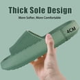 thumbnail image 5 of Pantuflas Rosyclo Cloud EVA Antideslizantes con Suela Gruesa Verde, 5 of 5