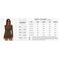 thumbnail image 6 of PRETTYGARDEN Women's Fall Off The Shoulder Dresses Casual Long Sleeve Ruched Side Slit Cocktail Party Bodycon Mini Dress, 6 of 10
