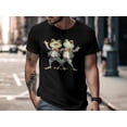 thumbnail image 3 of Cute Frogs Dancing Tango Dancer Toads Dance Teacher Gift T-Shirt Funny Frogs Toads Dancing Birthday Holiday Present Men Women Kids Tshirt, 3 of 10