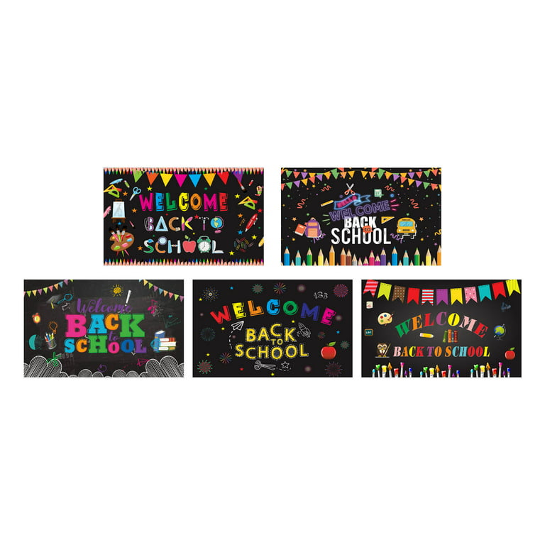 SRstrat Welcome Back To School Party Decorations Opening Season Banner Back  To School Party Decoration Background Grand Opening Party Decorations Kit Grand  Opening Banner 
