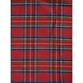 thumbnail image 4 of Cupshe Women's Elegant All-weather Dress Square Neck Belted Tartan Plaid Maxi Length, 4 of 5