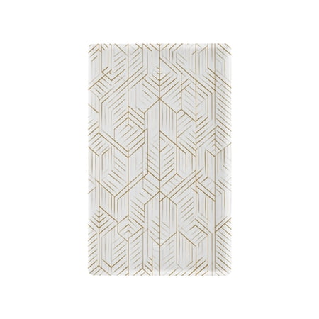 IAUYY Retardant PC Material Unused Outlet Cover Switch Plate Covers Easy DIY Installation with Screws Light Switch Cover Plate Geometric Art Deco Style