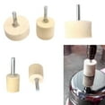 thumbnail image 6 of Wool Felt Mounted Polishing Buffing Wheel 6Mm Shank Grinding Head Rotary Tools 35Mm, 6 of 8