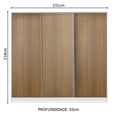 thumbnail image 3 of Ropero Closet Madesa Royale 3 Puertas B/M, 3 of 10