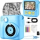 thumbnail image 2 of Cámara de Impresión Térmica Portátil Mini Regalo de Moda para Niños con Enfoque Automático Instantáneo Azul, 2 of 10