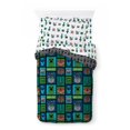 thumbnail image 1 of Minecraft Ensemble de Literie 4 Pièces pour Lit 1 Place + En Prime un Sac, 1 of 4