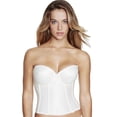 thumbnail image 2 of Rachelle Strapless Low Back Satin Longline Bridal Bra, 2 of 7