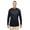 Black, variant on UltraClub-Mens Cool Dry Performance Long-Sleeve Top-8622