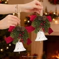 thumbnail image 4 of Adorno Navideño con Forma de Lazo, Piñas y Campanas para Árbol de Navidad., 4 of 6