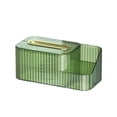 thumbnail image 1 of Sostenedor del tejido Caja De Almacenamiento De Tejido Transparente Para Encimeras De Tocador De Baño En Casa Oficina Verde Magideal Sostenedor del tejido, 1 of 7