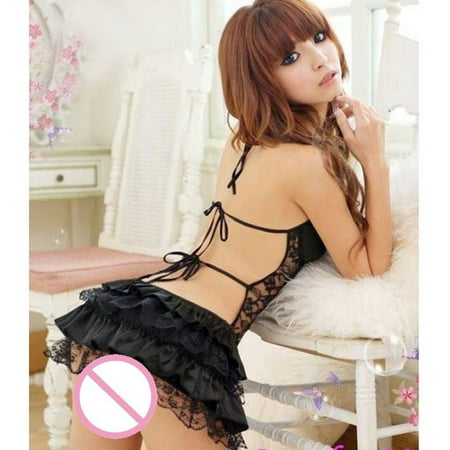 

Aayomet Women Lingerie Set Women Lingerie Lace Nightgown Mesh Chemise Boudoir Nighty Teddy Lingerie Blue XL