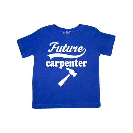 

Inktastic Future Carpenter Shirt Occupation Gift Toddler Boy or Toddler Girl T-Shirt