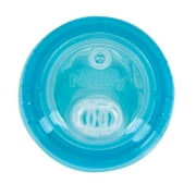 Nuby No Spill Easy Grip Training Sippy Cup, 6+ Months, Aqua, 8 oz