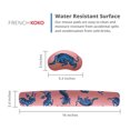 thumbnail image 3 of French Koko Keyboard and Mouse Wrist Rest Support Arm Wrist Pad Comfort Memory Foam Desk Home Office School Computer Laptop Cute and Comfortable ( Tiger Roar ), 3 of 7