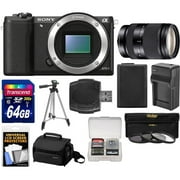 Bundle Alpha A5100 Wi-Fi Digital Camera Body with 18-200mm LE Zoom Lens