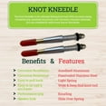 thumbnail image 5 of KNOT KNEEDLE Catch Midge Bundle 2 Epic, Fishing Accessories of 2 Zingers, Fly Straightener, Fly Fishing Box, Fishing Knot Tying Tool Tie 25+ Basic and Advanced Knots - 5-Piece Bundle, 5 of 9