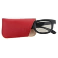 thumbnail image 3 of Estuche para gafas de sol para hombre y mujer, 10 unidades, suave, con cierre deslizante, ideal para viajes, camping y hogar. rojo, 3 of 9