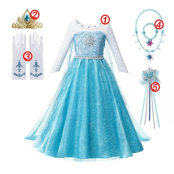 Vestidos De Princesa Frozen Vestidos De Elsa Frozen Vestido De