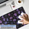 thumbnail image 4 of Long Mouse Pads for Desk,Purple Halloween Ghost Pumpkin Skull Desk Mats on Top Of Desks, Desk Mouse Pad Extra Large with 3mm Non-Slip Base and Stitched Edge for Gaming,Work,Home 31.5"x11.8", 4 of 5