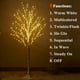thumbnail image 4 of Árbol de abedul LED Birchlitland de 6 pies y 330 litros con guirnaldas de luces, 4 of 7