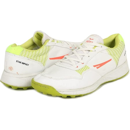 

KD Willmax Sega Cricket Rubber Spike Shoes Rubber Sole for Field Hockey Lacrosse Trekking Golf & More - Booster UK 6