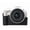 Black, variant on GadgetCom Camera Half Case Compatible with Canon EOS R50 R100 , Shockproof PU Leather Shell Protective Cover