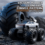 HNH 1:16 Waterproof Monster Truck, Amphibious RC Cars 4WD Remote Control Car Trucks, All Terrain Off-Road Pickup Cybertruck Toy for 6-15 Year Old Boys Girls Kids Gifts