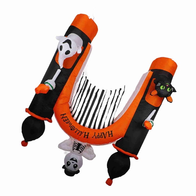 Inflable de fantasma de calavera, luz liderado para interiores y exteriores, de calabaza fantasma para jardín de casa