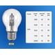 thumbnail image 2 of 4pcs A55 halogen energy-saving lamp old-fashioned bulb halogen tungsten eye protection heating breeding lamp full spectrum dimmable E27 screw, 2 of 5