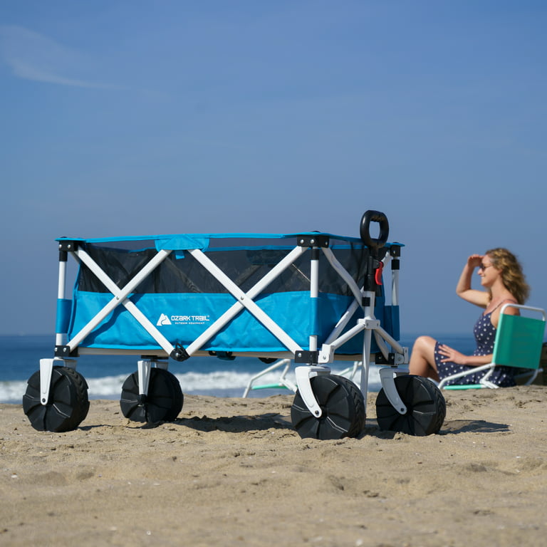 Ozark Trail Sand Island Beach Wagon Cart, Outdoor and Camping