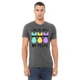 thumbnail image 2 of Chilling With My Peeps Fun Easter Egg Hunting Christian Holiday Men's T-shirt, S, Charcoal, 2 of 5